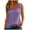Purple-Shirts, variant on Inverlee Women's Solid U Neck Tank Tops Sleeveless Loose Fit Shirt Spring Summer Casual Tee