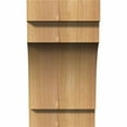 thumbnail image 2 of 5 1/2"W x 6"D x 10"H Mediterranean Smooth Corbel, Western Red Cedar, 2 of 9