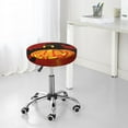 thumbnail image 7 of Haiem Halloween Pumpkin Cushion Round Bar Chair Seat Cover Bar Chair Cushion Covers Elastic Washable Bar Chair Cover,Protects from Scratches and Stains-14 inch, 7 of 7