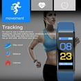 thumbnail image 2 of Smart Fitness Tracker with Heart Rate Monitor Step Counter Sleep Tracking and Call Notifications, 2 of 8