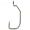 Black, variant on Mustad 38120AP-TX-2-6A Tactical Bass Hooks, Assault Wide Gap, 2, 6