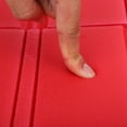 thumbnail image 2 of M Buder Asiento de Cojín Plegable Portátil Impermeable para Picnic Alfombra de Espuma Almohadilla de Exterior para Camping Senderismo (15.15 x 10.82 in / 38.5 x 27.5 cm) Rojo, 2 of 9
