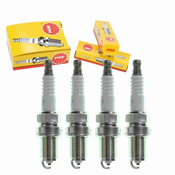 4 pc NGK Standard Spark Plugs compatible with Honda CRX 1.5L 1.6L L4 1988-1991