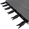 thumbnail image 1 of Bingirl Heavy Duty 49-Inch Bucket Tooth Bar for Sub-Compact Tractors Bucket Teeth Fits 1/2-Inch Bucket Cutting Edges or Less No Drilling Required-Black, 1 of 6