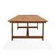 thumbnail image 2 of Mesa Leyland de Comedor Extensible Midtown Concept Madera para Exterior Marron Claro, 2 of 12