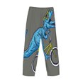 thumbnail image 5 of Daiia Fun Riding Dinosaur Men's Sleep Pant with Pockets and Drawstring,Pajama Pants-X-Large, 5 of 9
