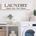 thumbnail image 6 of Highland Home Laundry Rules Indoor/Outdoor Pallet Wood Sign, 6 of 7