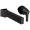 Matte Black, variant on Delta Zura: Single Handle Wall Mount Bathroom Faucet Trim