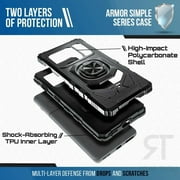 OnePlus 10 Pro Armor Magnetic Case with Ring Magnetic Mount