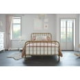 thumbnail image 3 of Max & Finn Wren Metal Bed with Spindle Headboard, Full, Gold, 3 of 10