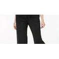 thumbnail image 2 of Karen Scott Women's French Terry Drawstring Capri Pants Black Size Medium, 2 of 3