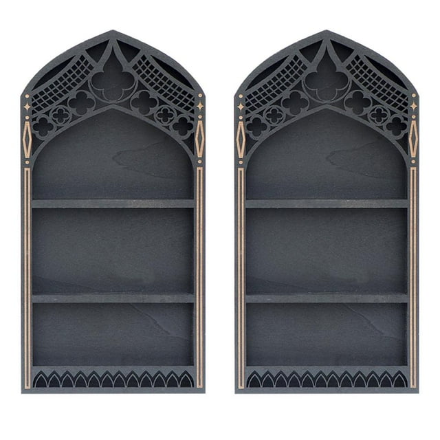 Multi-layer French Frame Star Door Wall Mounted Floating Display Shelves