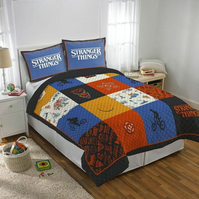 Stranger Things LOGO Silky Touch Super Zachte Sprei Deken 152 x 127 cm