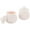 White, variant on Radicaln Verona Marble Salt Cellar Set of 2– 3.5" Handmade Containers with Lids – Stylish Stone Spice Jars for Salt and Pepper –Modern Kitchen Storage