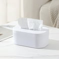 thumbnail image 6 of Btomtd Facial Paper Tissue Box Cover Tissue Box Holder for Living Room Bathroom Kitchen Vanity Countertops, White, 6 of 6