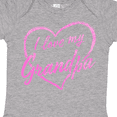 thumbnail image 4 of Inktastic I Love My Grandpa in Pink Chalk Heart Boys or Girls Baby Bodysuit, 4 of 5