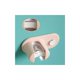 thumbnail image 3 of Gancho de fregona montado en la pared sin perforaciones, artefacto de baño, estante de almacenamiento de fregona multifuncional, Clip de escoba sólido rosa esquí esquí Gafas de esquí, 3 of 4