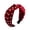 Red, variant on QIQUWOHUL Ve-lvet Pearl Headband Gold Ve-lvet Pearl Knotted Headband Hair Accessories