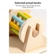thumbnail image 3 of Tambor Rodante De Madera, Tambor Rodante Multifuncional, Juguete Educativo, Cognición Del Color Para Niños, 3 of 7