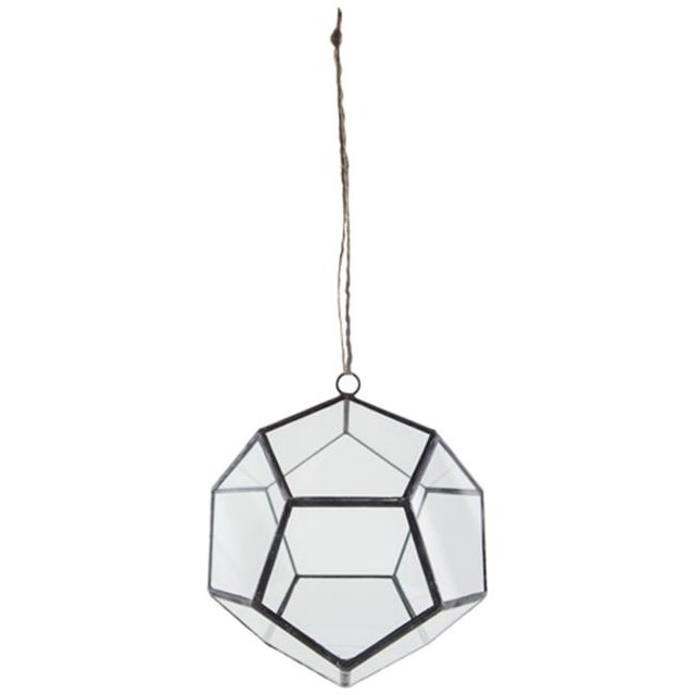 Syndicate Home & Garden 3767-06-09 Hanging Geometric Terrarium, 6 in.