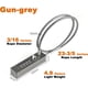 thumbnail image 5 of Candados de cable con combinación YONGSHENG gris pistola, 5 of 5