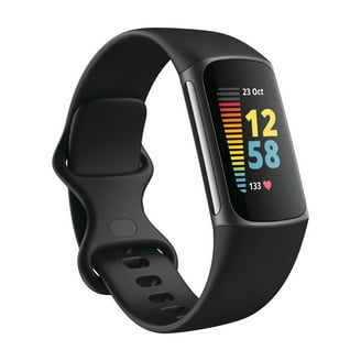 フィットビットBlaze Fitbit Blaze Smart Fitness Watch, Blue, Silver, Small