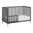 thumbnail image 4 of Oxford Baby Cozy Nest Convertible Island Crib Midnight Slate / Natural, 4 of 14