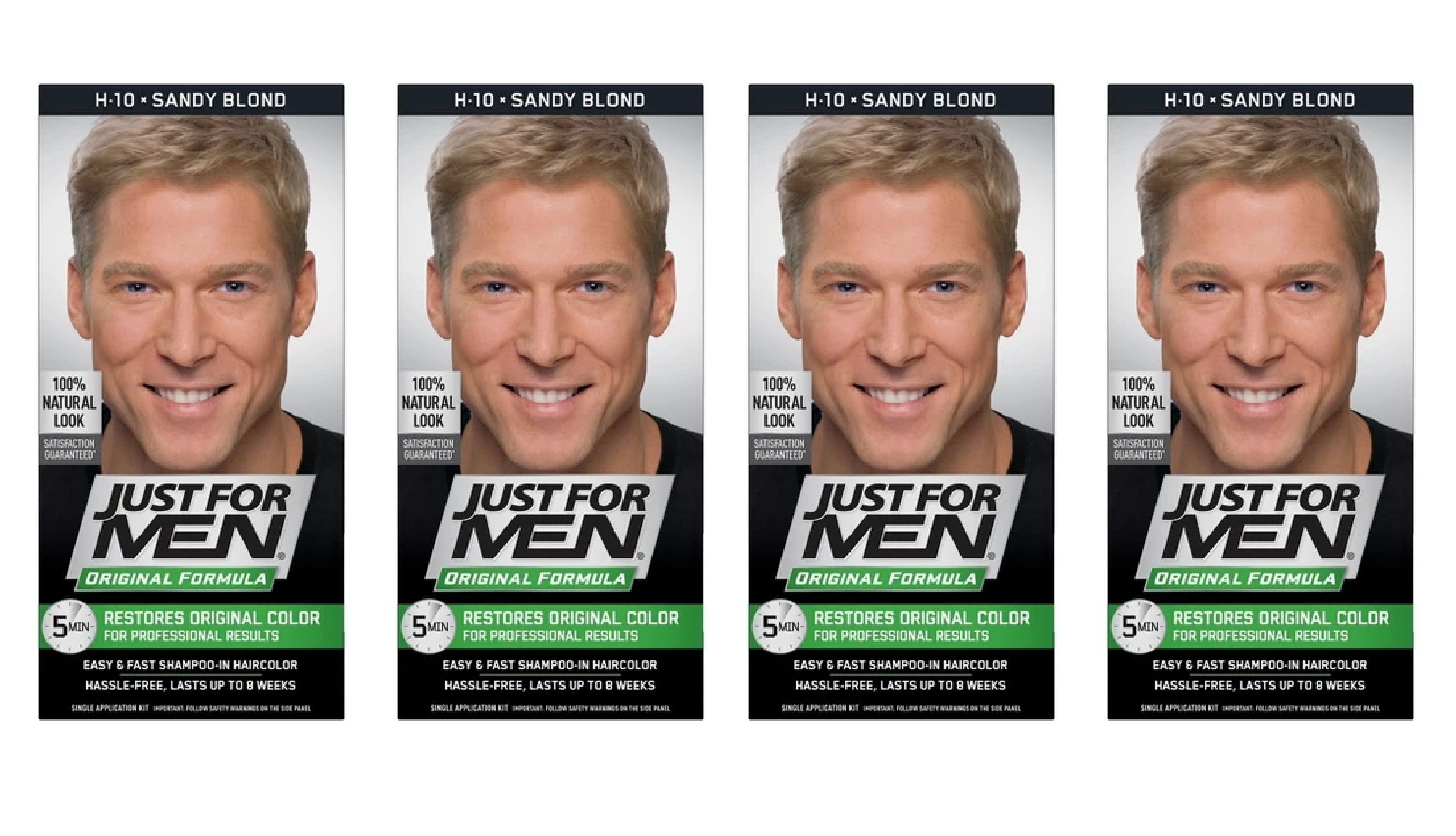 Just For Men Original Formula Restores Original Color H10 Sandy