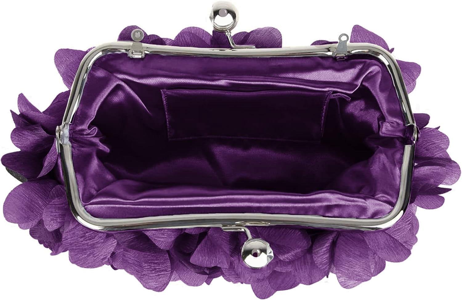Women Clutch Evening Bag Small Floral Purses with Chain for Wedding, Party, Prom