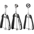 thumbnail image 1 of Small Cookie Scoop Set - Include TSP Cookie Dough Scoops Ice Cream Scoopers Stainless Steel Cookies Scoops for Baking Good Soft Grips Quick Trigger Release, 1 of 9