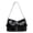 black, variant on Cross-border Trendy Vintage Underarm Bag for Women and Girls, Korean Style Premium Shoulder Crossbody Purse with Stitching Detail in Black for Daily Commute 12.60 IN × 3.94 IN × 7.87 IN、0.90 lb