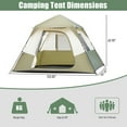 thumbnail image 5 of Barara King Camping Tent Cot, Camping Cot, Ultralight Folding Tent, 6 Person Camping Tent Setup in 60 Seconds with Rainfly & Windproof Tent with Carry Bag for Family Camping & Hiking, 5 of 5
