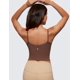 thumbnail image 2 of Sostén Deportivo CRZ YOGA Butterluxe Escote Corazón Café Marrón XL, 2 of 5