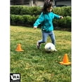 thumbnail image 2 of Heavy & Tough Cones - Won't Fly Away in Wind or Crack - Various Colors & Packs - Pro Training Cones - 6" Size (4 Pack, Orange), 2 of 7