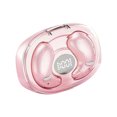 thumbnail image 2 of Ultra Open Ear Headphones Wireless Bluetooth - Ergonomic Pro Over The Ear Earbuds with Air-Like Silicone Design, Bone Conduction Headphones for Running, Workouts, and Fitness, Bluetooth 5.4,Pink, 2 of 5