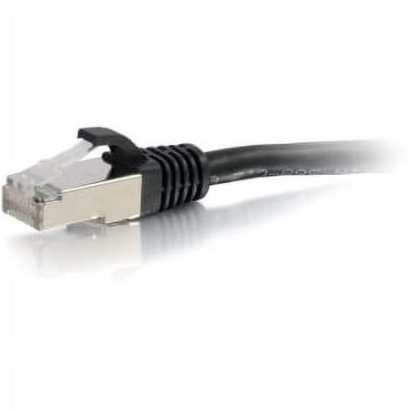 UPC: 0757120007173 | 14FT CAT6A BLACK SNAGLESS SHIELDED PATCH CABLE