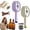 2pc-white+purple, variant on 2026 Upgraded Electric Steam Brush, Rechargeable Hair Brush with Water Spray, Wet Electric Hairbrush, Red Light Air Cushion Mister, Reduce Frizz, Nourishes Hairs, Anti-Static