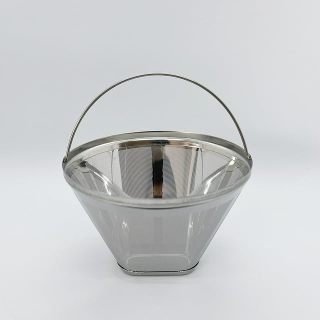 Stainless Steel Coffee Filter for Mr. Coffee Machines - Durable, Easy-Install Accessory Enhancing Rich Flavor & Longevity, Retro Kitchen-Friendly Brewing Essential