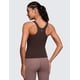 thumbnail image 2 of Top CRZ YOGA Butterluxe con Espalda Racer y Sostén Acolchado Marrón XS, 2 of 6