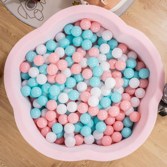 ZYSMALAT Baby Ball Pit, Premium Velvet Memory Foam Ball Pit for Toddlers 1-3 and