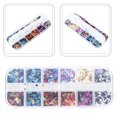 thumbnail image 4 of Paillettes Ultra-Minces Nail Art Paillettes Mini Paillettes Paillette Colorées Rondes Décorations d'Ongles, 4 of 6