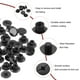 thumbnail image 4 of Uxcell 50 juegos M5 x 5mm tornillo Chicago, tornillos de cabeza Phillips de metal, tornillos de remache para cuero, negro, 4 of 6