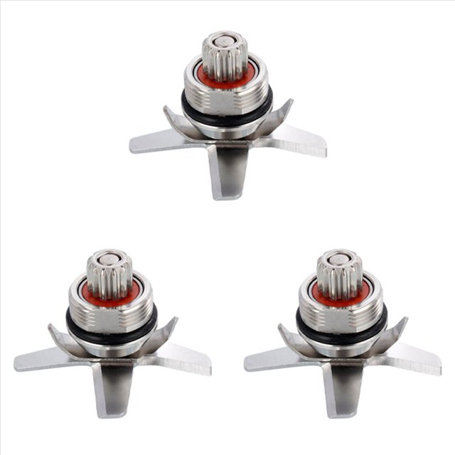 3X 767 Acero Inoxidable Endurecido Seis para Mezclar Y Cortar para TWK Cuchillo de 767 Hojas para Licuadora Pieza de Licuadora