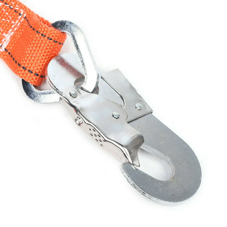 Tree Climbing Spikes with Safety Harness, Adjustable Belt & Wooden