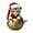 F, variant on geerera Acrylic Christmas Car Accessories, Decorative Pendants for Rearview Mirror, Holiday Auto Decor with Tree Ornaments, Seasonal Commuting(Tiger)