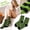 Green, variant on Voska Womens Soft Coral Fleece Halloween Mid Calf Socks Warm Cozy Ribbed Cuff Fall Winter Velvet Socks