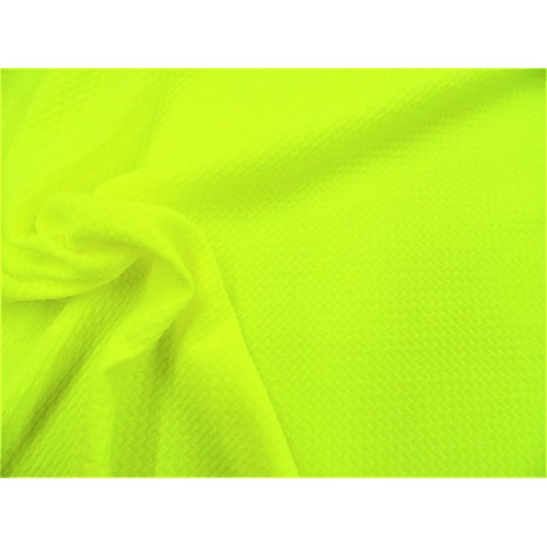 Bullet Textured Liverpool Fabric 4 Way Stretch Neon Yellow T21 Yard Walmart Com Walmart Com