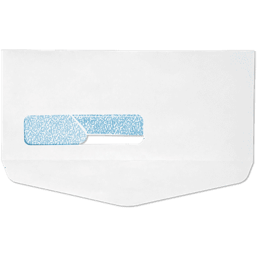 LUXPaper #10 Window Bottom Flap Envelopes, 4 1/8 x 9 1/2, White, 50/Pack