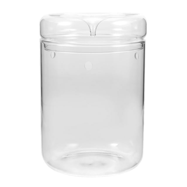 Shisuyan Terrarium en Verre Jardinière en Verre Vase Transparent Porte-Plantes avec Couvercle Terrarium Mousse