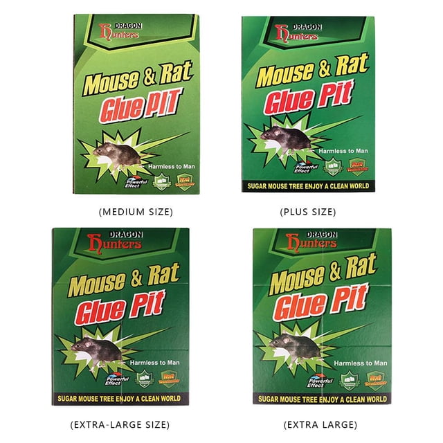 Mouse Catcher no tóxico plegable para herramienta doméstica para matar roedores (mediano) Likrtyny Para estrenar